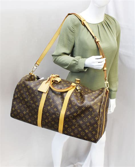 louis vuitton keepall 55 bandouliere.